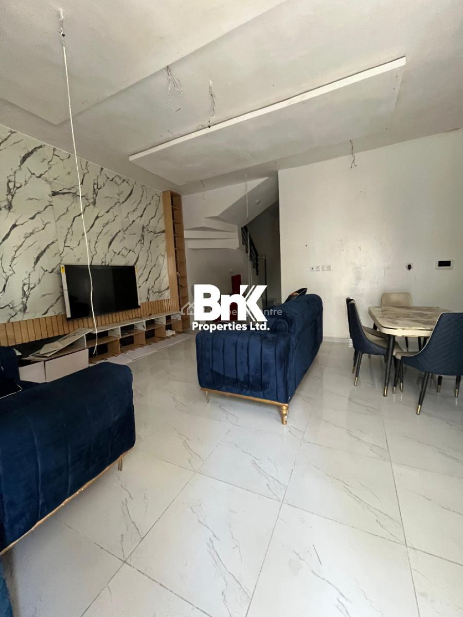 Fully Furnished 5-bedroom Semi-detached House with a Room Bq, Ikate, Lekki, Lagos, Semi-detached Duplex for Rent