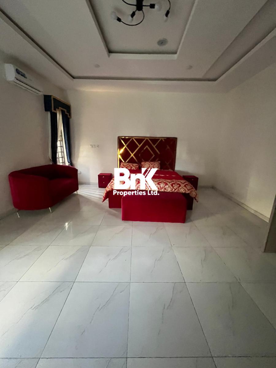 Fully Furnished 5-bedroom Semi-detached House with a Room Bq, Ikate, Lekki, Lagos, Semi-detached Duplex for Rent