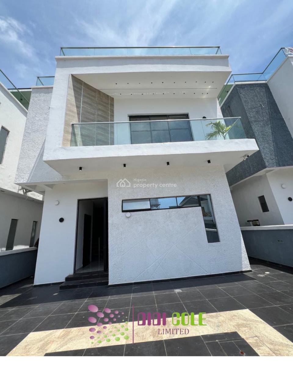 5 Bedroom Fully Detached Duplex with Bq, Osapa, Lekki, Lagos, Detached Duplex for Sale