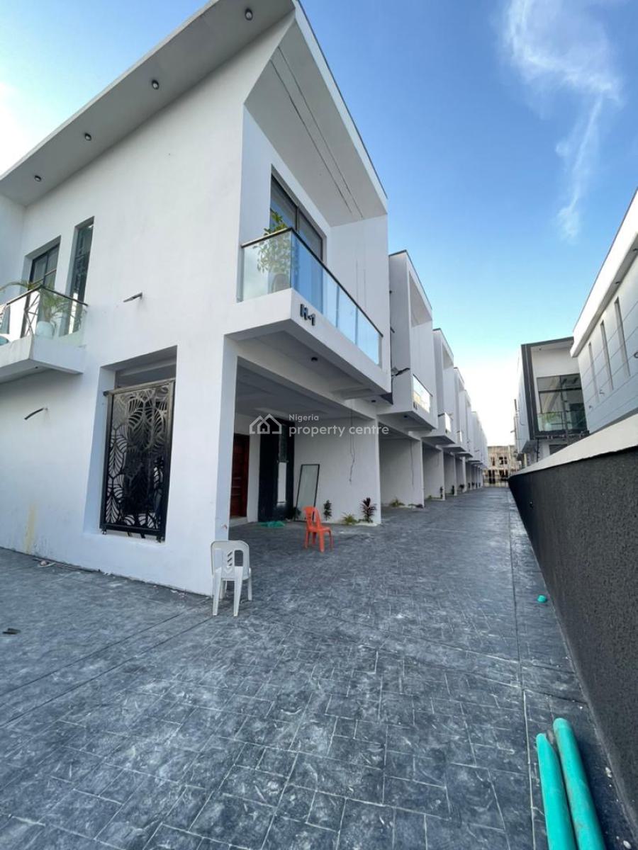 Newly Built 4 Bedroom (corner Piece), Ikota, Lekki, Lagos, Terraced Duplex for Rent