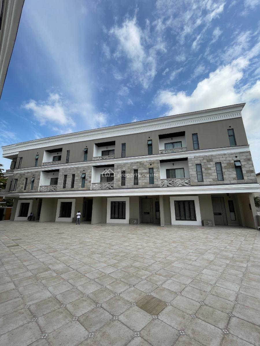 Luxury 5 Bedroom Terrace with Bq in a Secure & Serene Estate, Parkview, Ikoyi, Lagos, Terraced Duplex for Sale