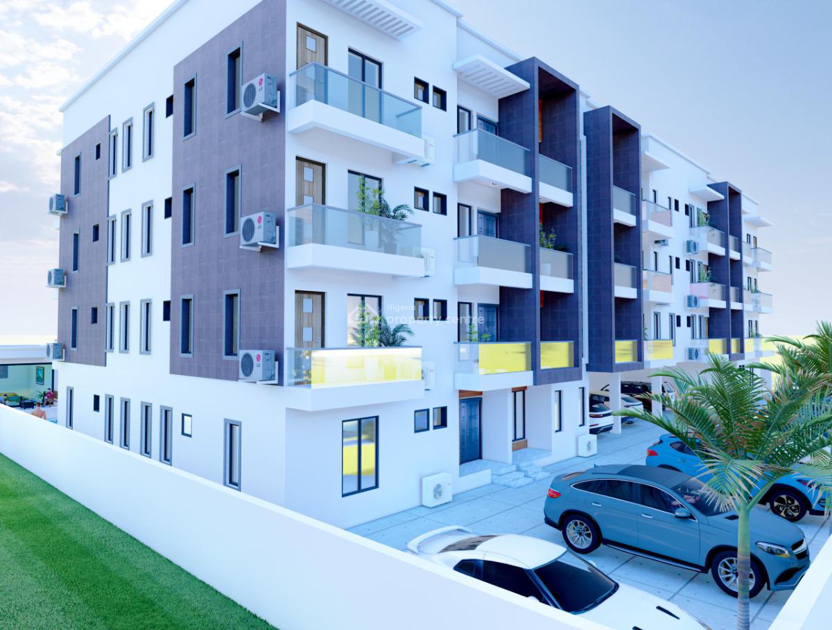 Luxury 2 Bedroom Apartment, Military Zone of The Atlantic Nominee Estates By General Paint Bustop, Lekki Phase 2, Lekki, Lagos, Flat / Apartment for Sale
