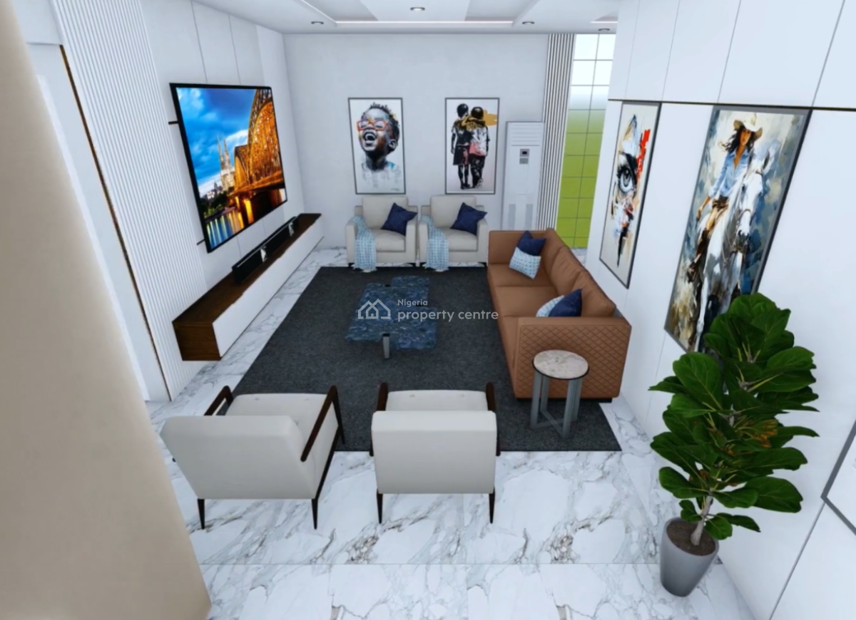 Luxury 2 Bedroom Apartment, Military Zone of The Atlantic Nominee Estates By General Paint Bustop, Lekki Phase 2, Lekki, Lagos, Flat / Apartment for Sale