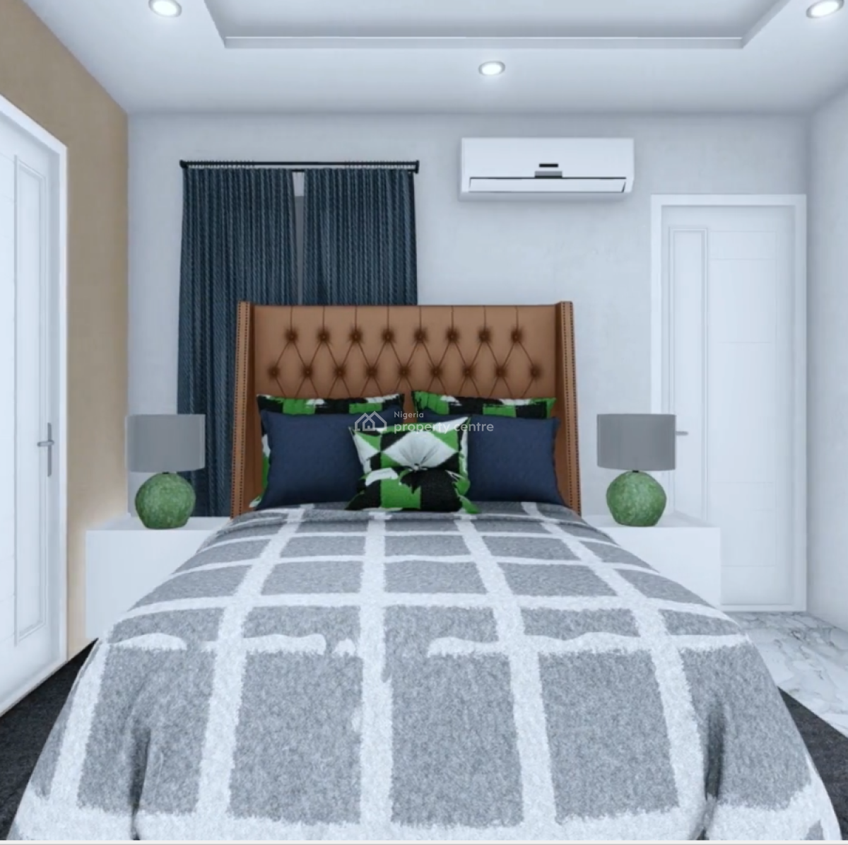 Luxury 2 Bedroom Apartment, Military Zone of The Atlantic Nominee Estates By General Paint Bustop, Lekki Phase 2, Lekki, Lagos, Flat / Apartment for Sale