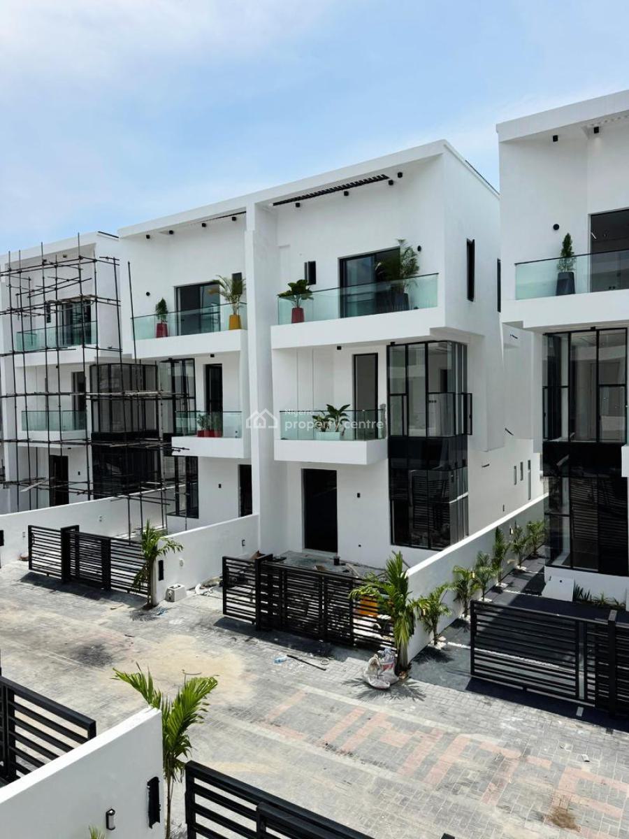 Opulent & Spacious 4 Bedroom Semi-detached  Duplex with Bq, Orchid Road, Lekki, Lagos, Semi-detached Duplex for Sale