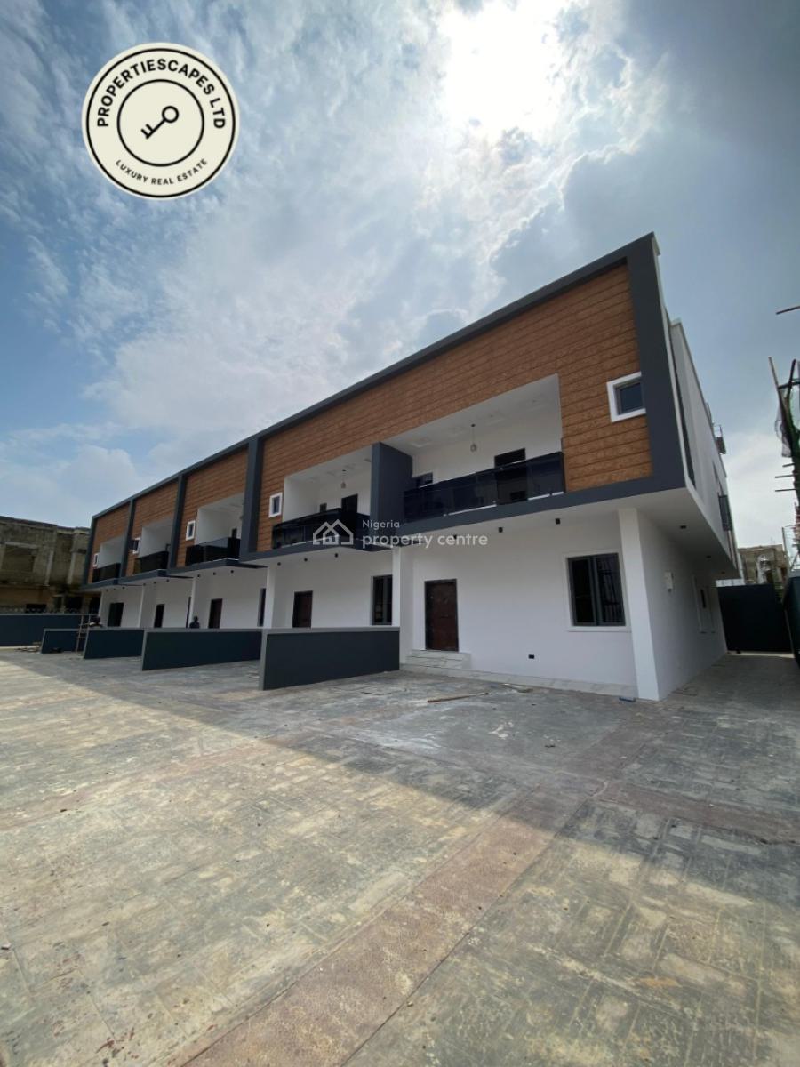 Newly Built and Elegantly Finished 4-bedroom Terrace Duplex + Bq, Ketu, Lagos, Terraced Duplex for Sale