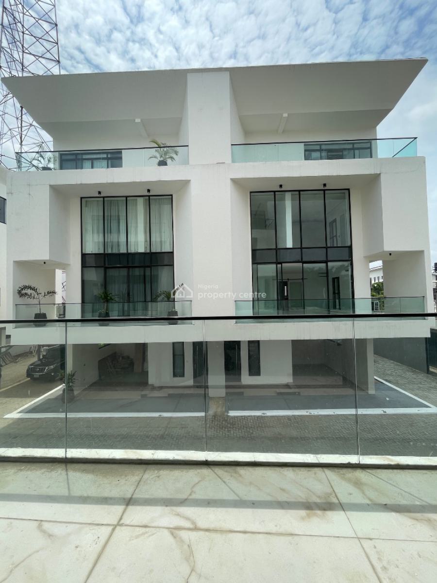 Neatly Finished 4 Bedroom Terrace Duplex with Bq,gym & Swimming Pool, Parkview, Ikoyi, Lagos, Terraced Duplex for Sale