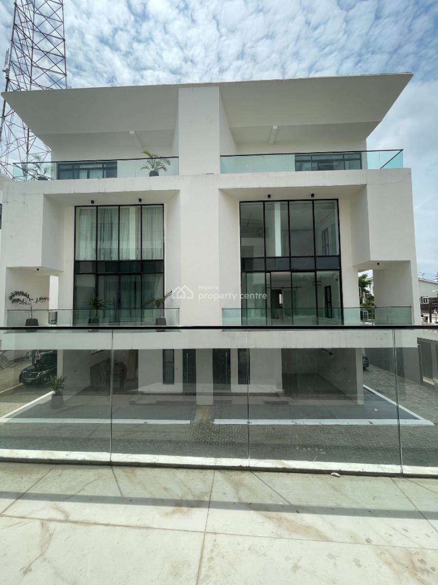 Neatly Finished 4 Bedroom Terrace Duplex with Bq,gym & Swimming Pool, Parkview, Ikoyi, Lagos, Terraced Duplex for Sale