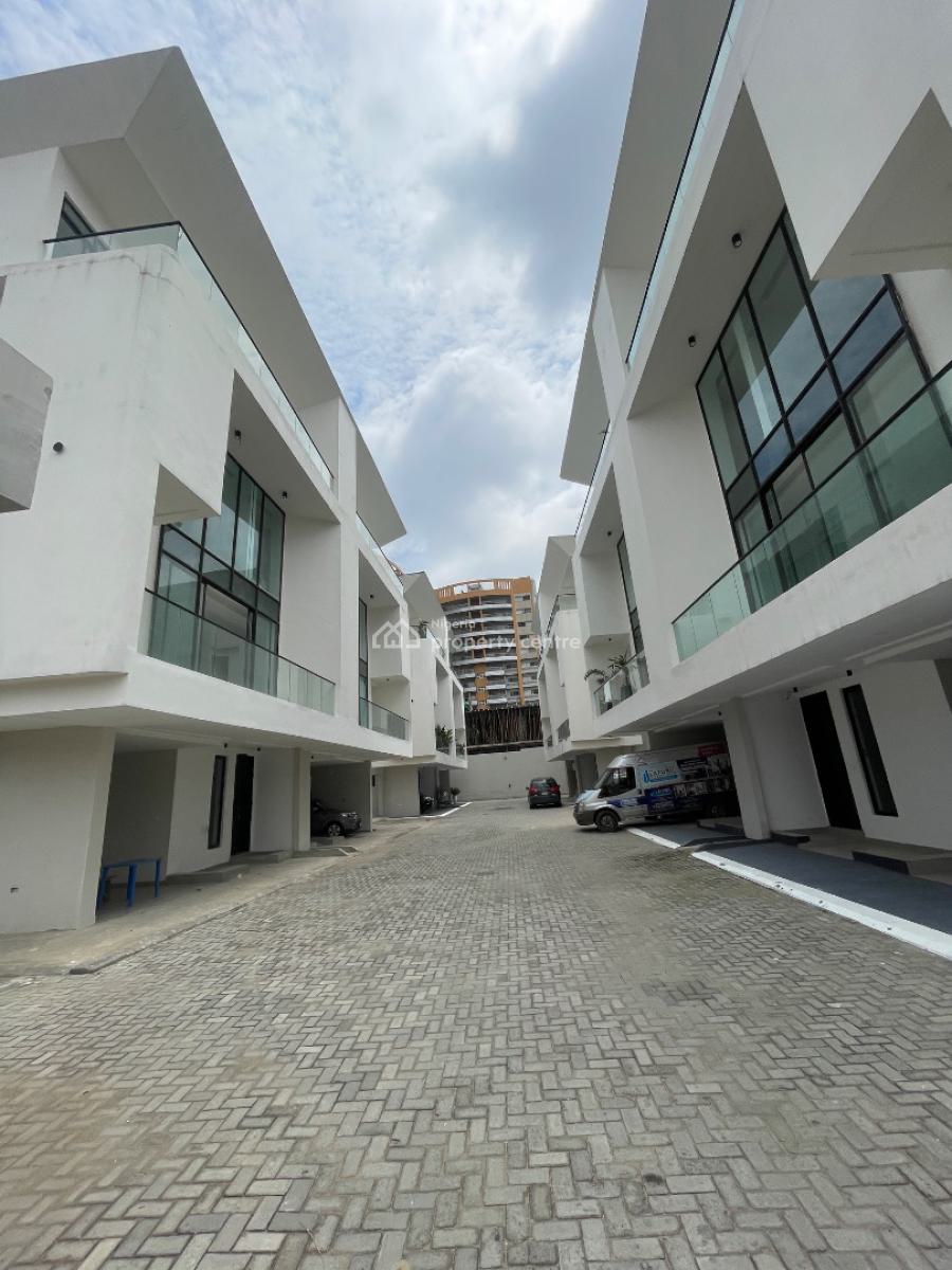 Neatly Finished 4 Bedroom Terrace Duplex with Bq,gym & Swimming Pool, Parkview, Ikoyi, Lagos, Terraced Duplex for Sale