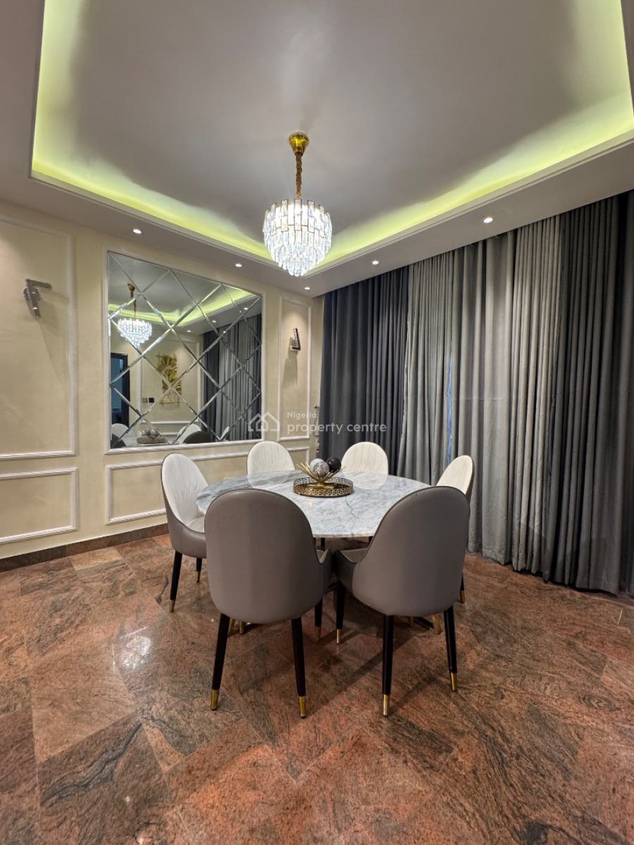 Beautiful 3 Bedroom Apartment  with Swimming Pool, Alexa & Elevator, Banana Island, Ikoyi, Lagos, Flat / Apartment Short Let