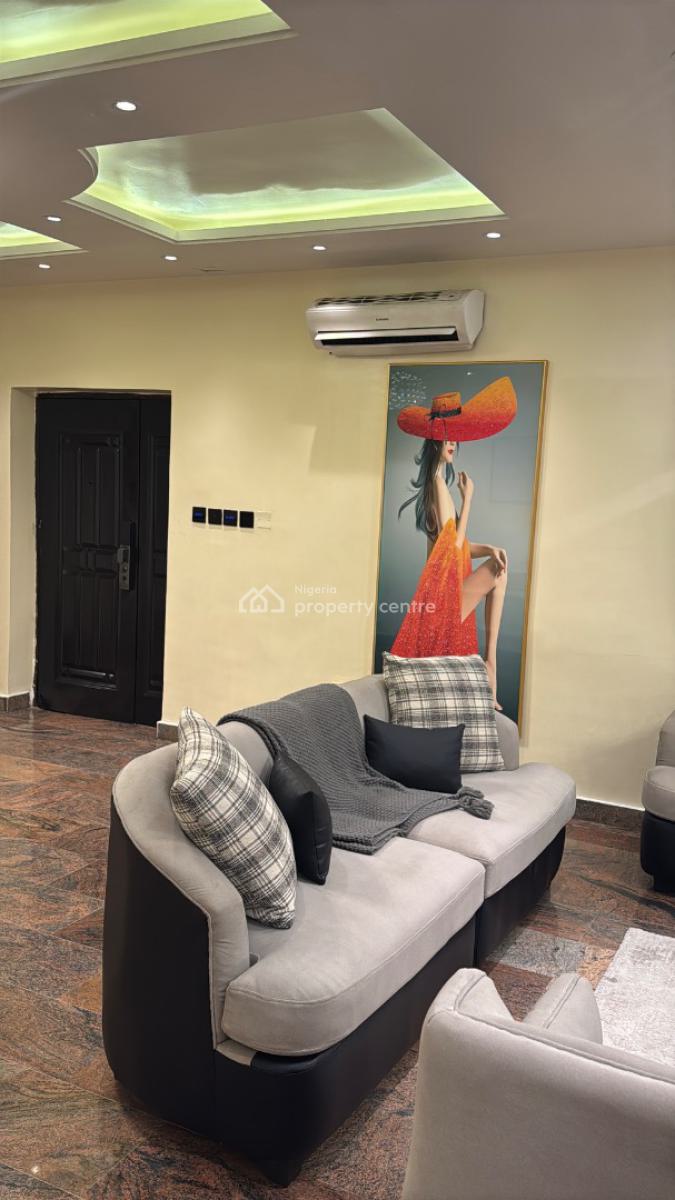 Beautiful 3 Bedroom Apartment  with Swimming Pool, Alexa & Elevator, Banana Island, Ikoyi, Lagos, Flat / Apartment Short Let