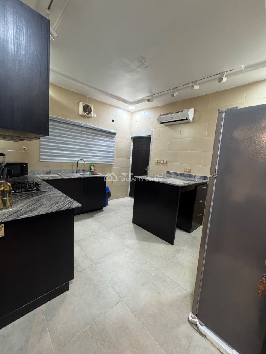 Beautiful 3 Bedroom Apartment  with Swimming Pool, Alexa & Elevator, Banana Island, Ikoyi, Lagos, Flat / Apartment Short Let