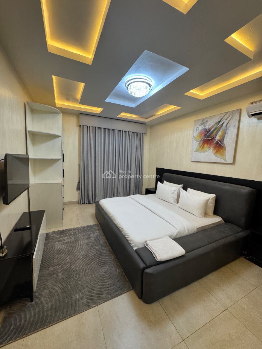 Beautiful 3 Bedroom Apartment  with Swimming Pool, Alexa & Elevator, Banana Island, Ikoyi, Lagos, Flat / Apartment Short Let
