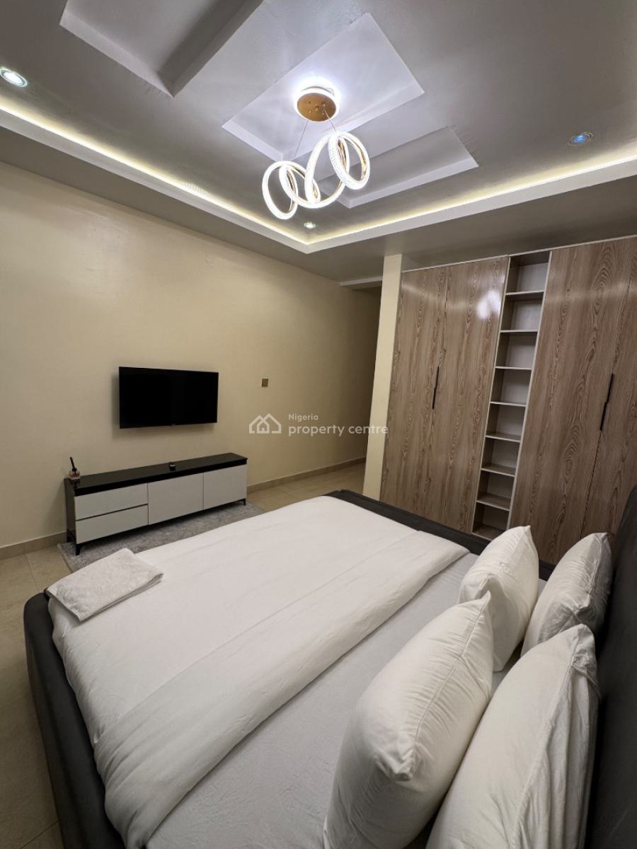 Beautiful 3 Bedroom Apartment  with Swimming Pool, Alexa & Elevator, Banana Island, Ikoyi, Lagos, Flat / Apartment Short Let
