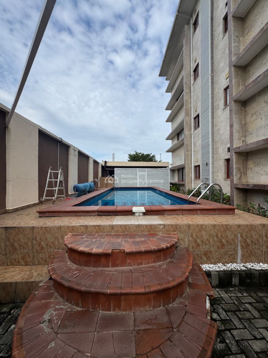 Beautiful 3 Bedroom Apartment  with Swimming Pool, Alexa & Elevator, Banana Island, Ikoyi, Lagos, Flat / Apartment Short Let