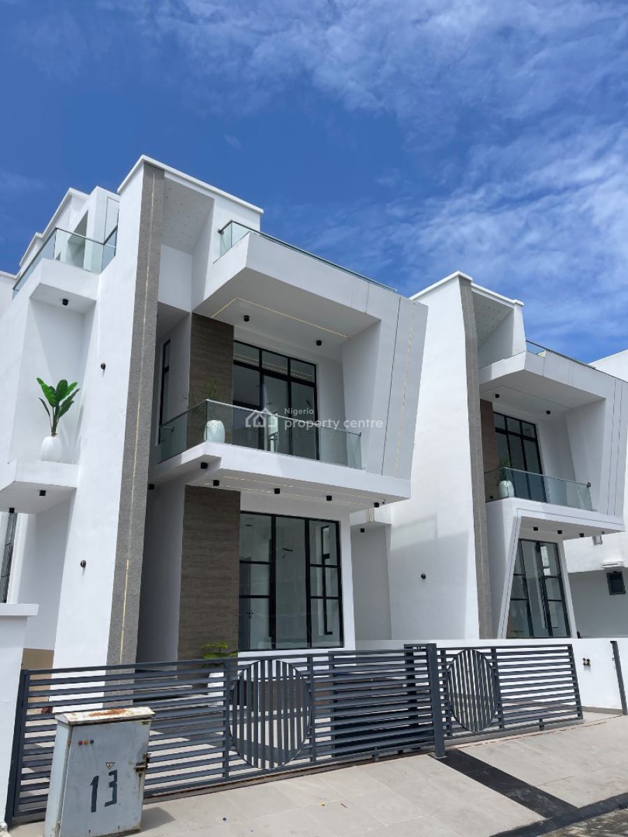 Exquisitely Finished 5 Bedroom Fully Detached with Cinema & Pool, Osapa, Lekki, Lagos, Detached Duplex for Sale