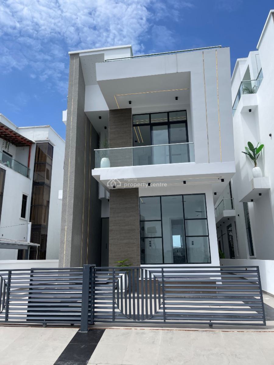 Exquisitely Finished 5 Bedroom Fully Detached with Cinema & Pool, Osapa, Lekki, Lagos, Detached Duplex for Sale