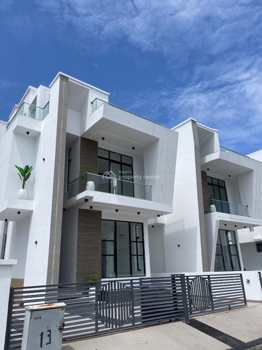 Exquisitely Finished 5 Bedroom Fully Detached with Cinema & Pool, Osapa, Lekki, Lagos, Detached Duplex for Sale