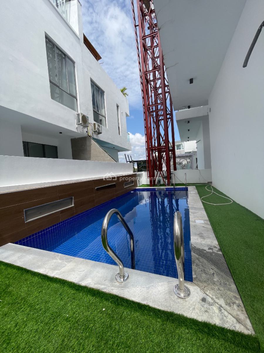 Exquisitely Finished 5 Bedroom Fully Detached with Cinema & Pool, Osapa, Lekki, Lagos, Detached Duplex for Sale