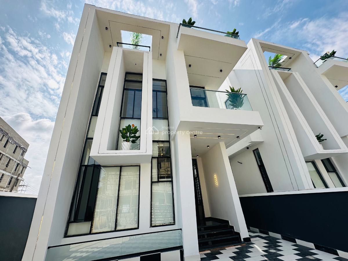 Luxury 5 Bedroom Duplex, Chevron, Lekki, Lagos, Detached Duplex for Sale