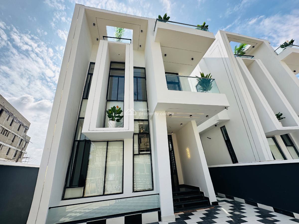 Luxury 5 Bedroom Duplex, Chevron, Lekki, Lagos, Detached Duplex for Sale