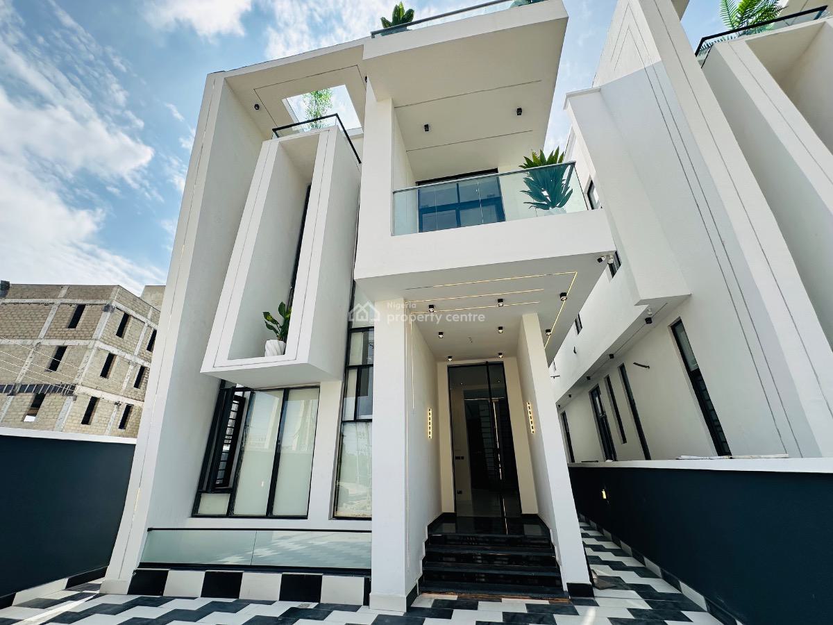 Luxury 5 Bedroom Duplex, Chevron, Lekki, Lagos, Detached Duplex for Sale
