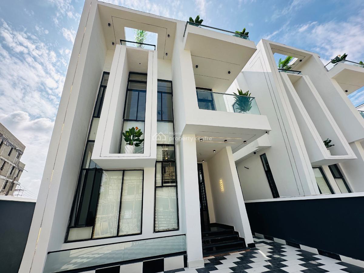 Luxury 5 Bedroom Duplex, Chevron, Lekki, Lagos, Detached Duplex for Sale