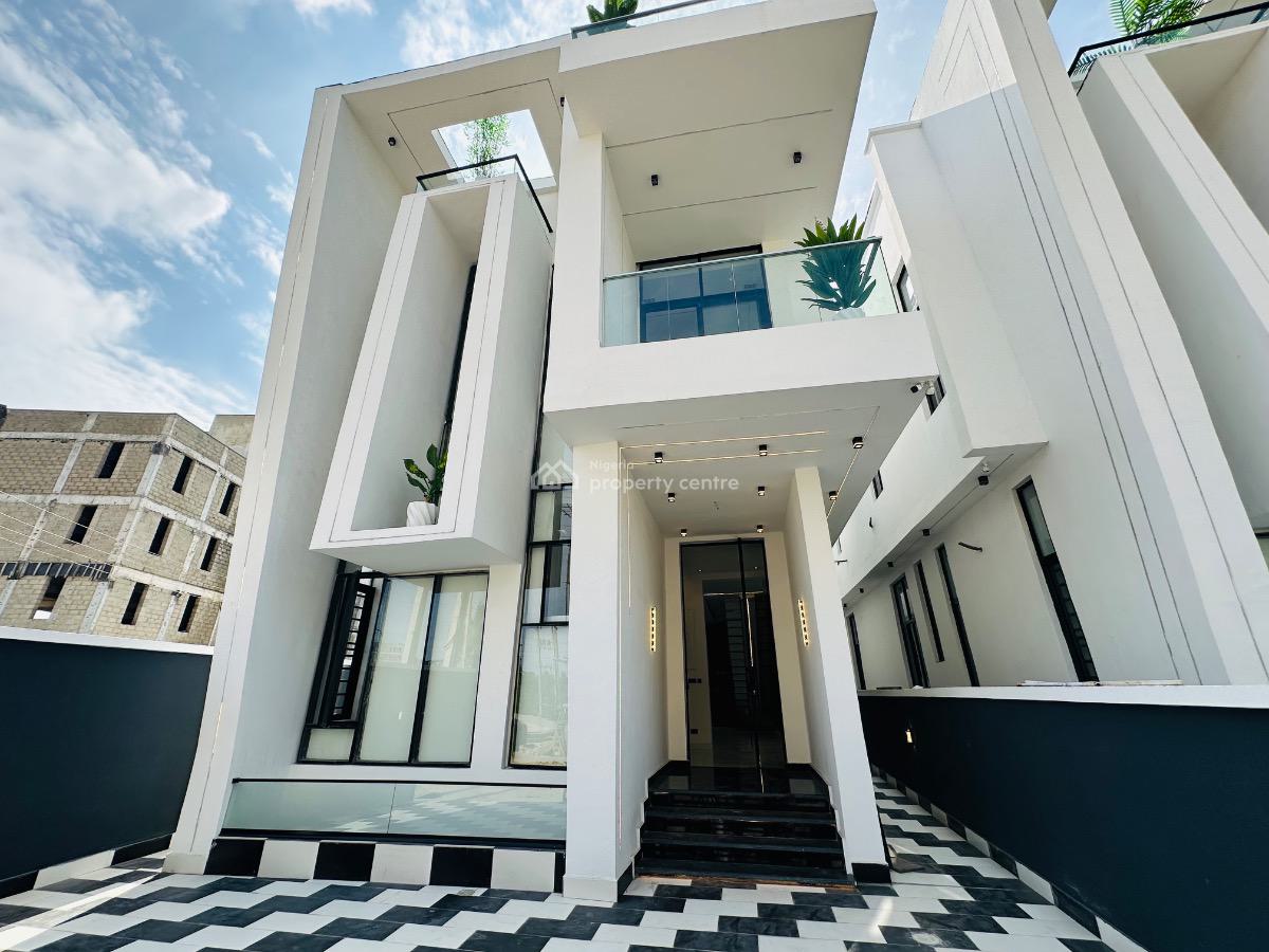 Luxury 5 Bedroom Duplex, Chevron, Lekki, Lagos, Detached Duplex for Sale