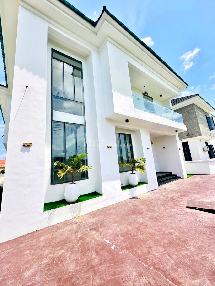 Contemporary 5 Bedrooms Detached Duplex with Swimming Pool, Royal Garden Estate, Lekki, Lagos, Detached Duplex for Sale