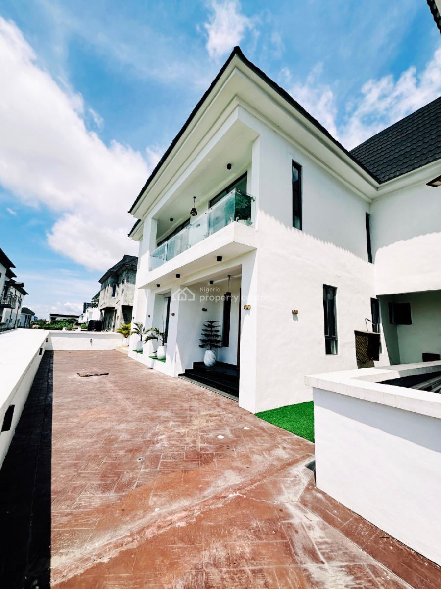Contemporary 5 Bedrooms Detached Duplex with Swimming Pool, Royal Garden Estate, Lekki, Lagos, Detached Duplex for Sale
