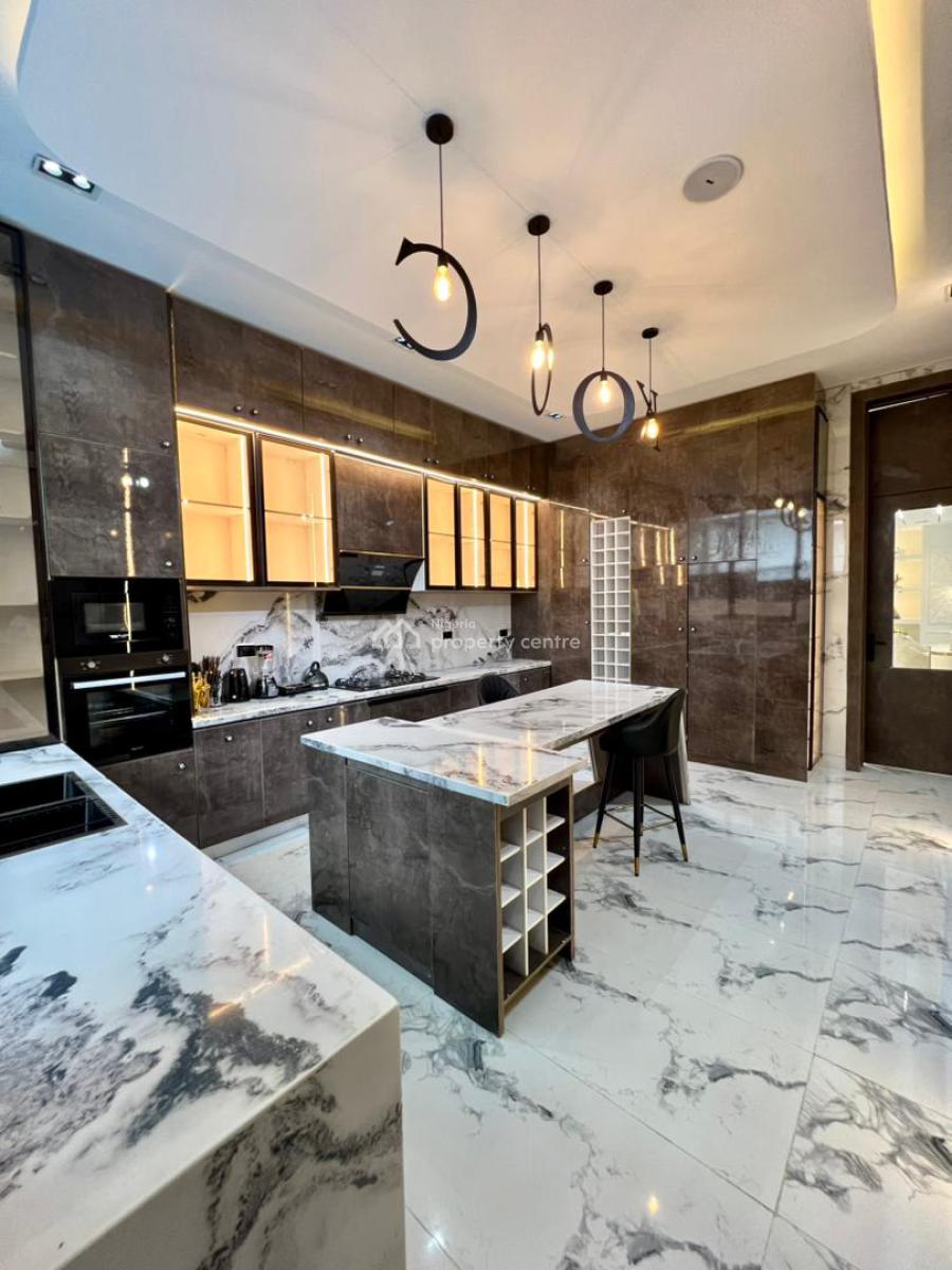 Luxury and Furnished 5 Bedroom Detached with Pool, Chevron, Lekki, Lagos, Detached Duplex for Rent