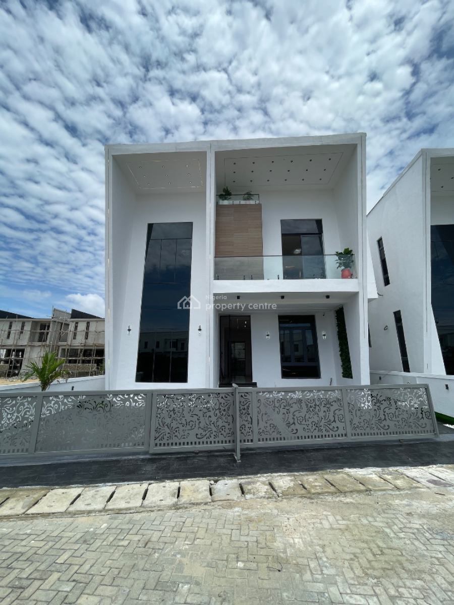 Clean 5 Bedroom Fully Detached Duplex with Swimming Pool in an Estate, Chevron, Lekki, Lagos, Detached Duplex for Sale