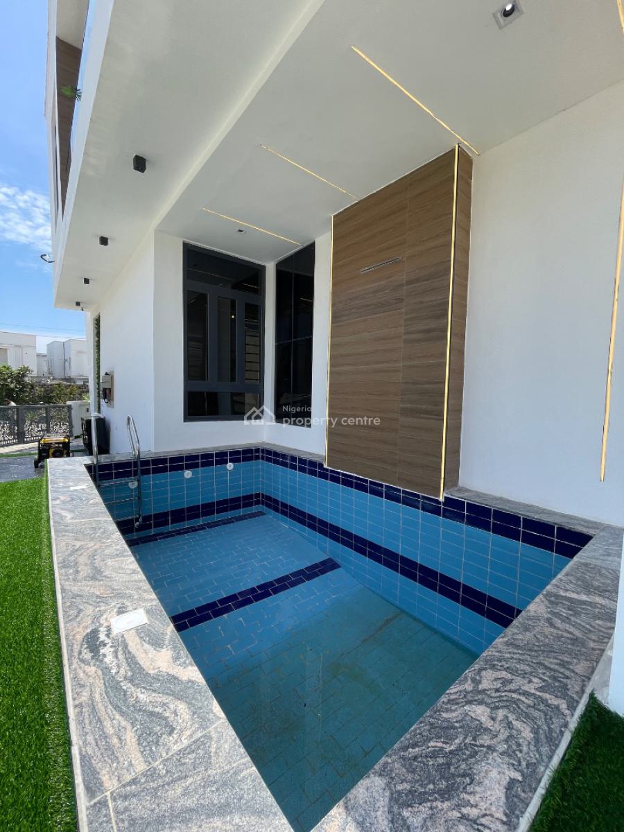 Clean 5 Bedroom Fully Detached Duplex with Swimming Pool in an Estate, Chevron, Lekki, Lagos, Detached Duplex for Sale