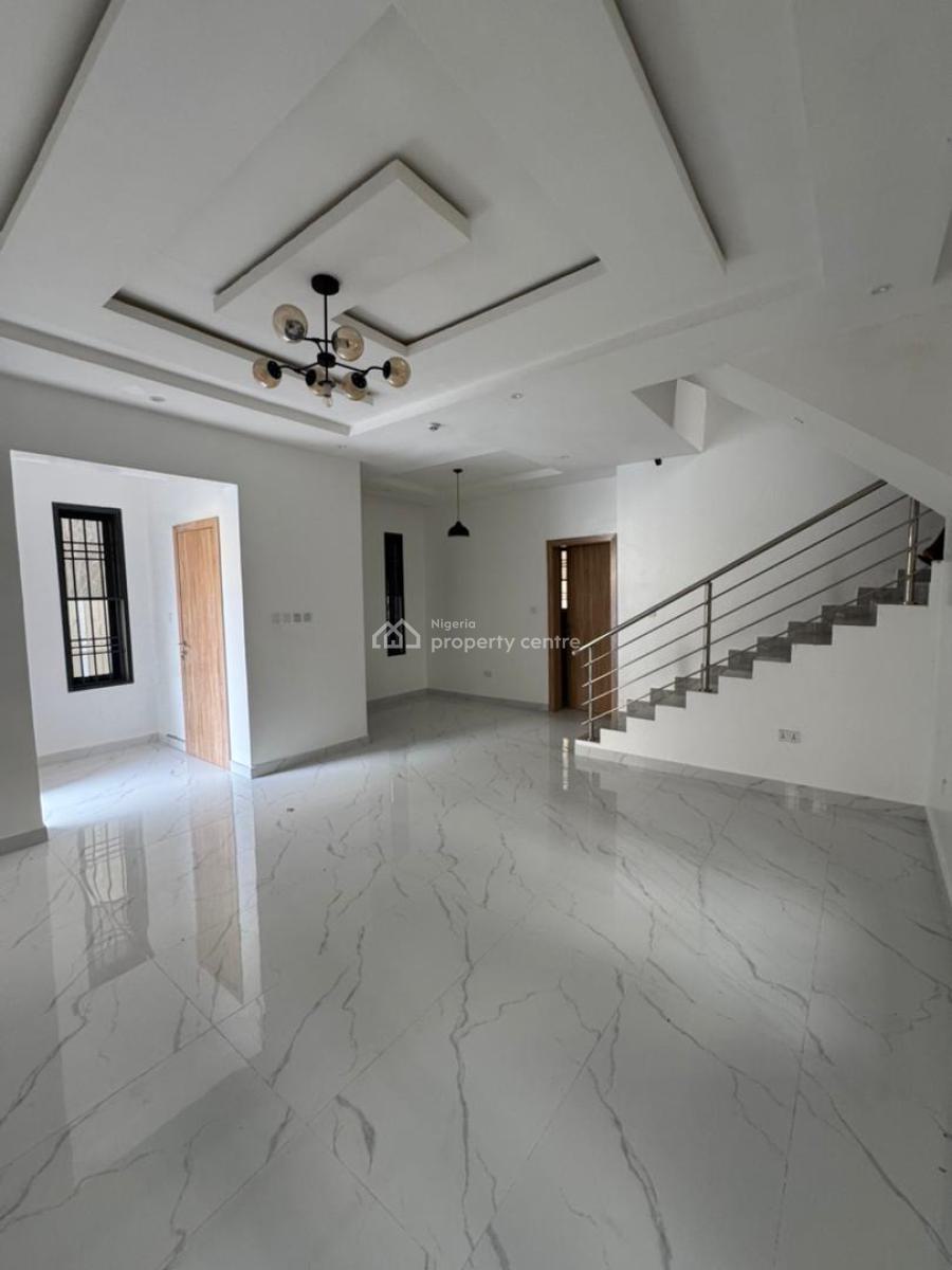 Spacious 4 Bedroom Detached Duplex (2 Floors) with Bq, Lekki Phase 1, Lekki, Lagos, Semi-detached Duplex for Rent