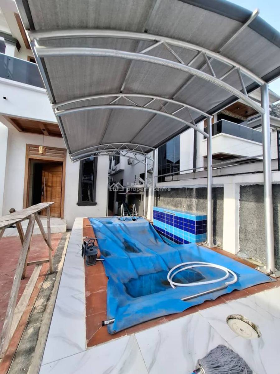 5-bedroom Fully Detached Duplex with a Bq and a Swimming Pool, Orchid Road, Lekki, Lagos, Detached Duplex for Sale