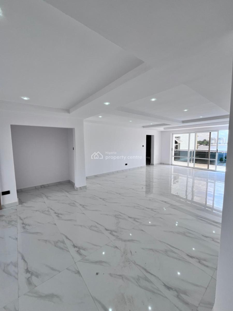 Waterfront Brand New 3 Bedrooms Flat on Ground Floor, Off Awolowo Road, Ikoyi, Lagos, Flat / Apartment for Rent