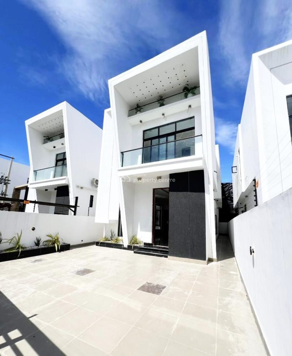 Newly Built 4-bedroom Fully Detached Duplex with Bq & Swimming Pool, Lekki Phase 2, Lekki, Lagos, Detached Duplex for Sale