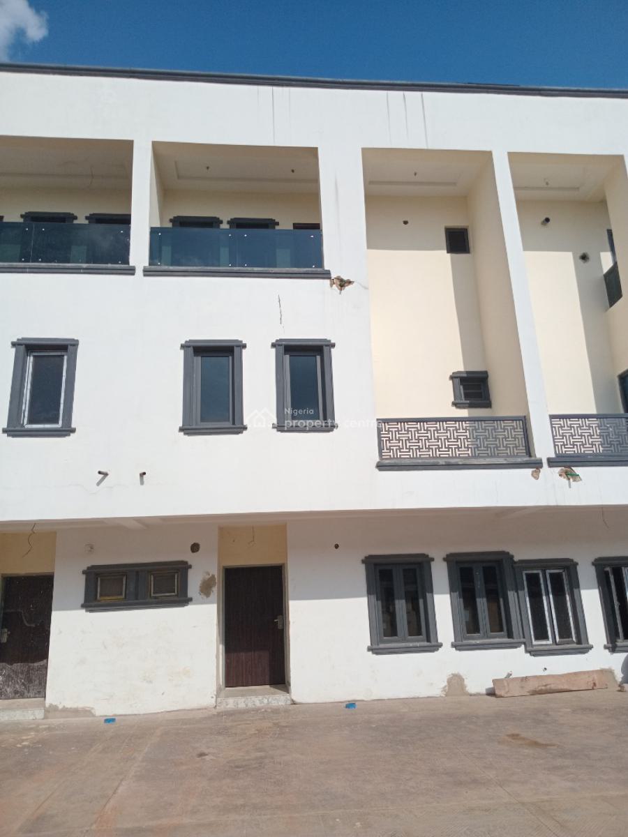 3 Brand New Spacious 4 Bedroom Terrace Duplexes with Bqs Attached., Around Aduvie International School, Jahi, Abuja, Terraced Duplex for Rent