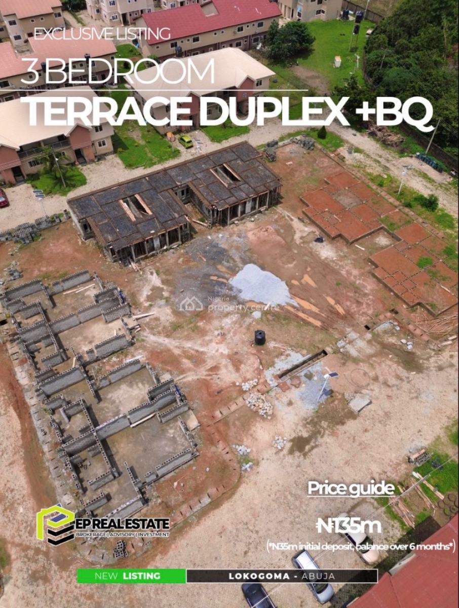 3 Bedroom Terraces, Lokogoma District, Abuja, Terraced Duplex for Sale