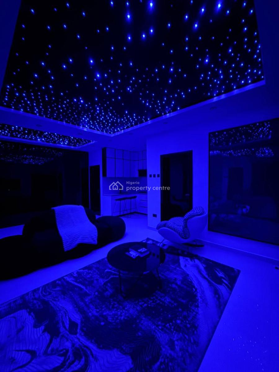 Deluxe 2 Bedroom Apartment with a Private Cinema with Bathtub, Osapa London, Osapa, Lekki, Lagos, Flat / Apartment Short Let