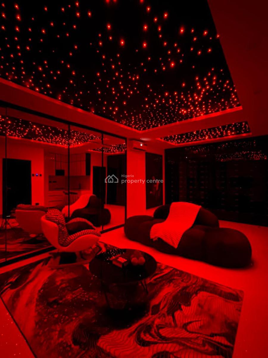 Deluxe 2 Bedroom Apartment with a Private Cinema with Bathtub, Osapa London, Osapa, Lekki, Lagos, Flat / Apartment Short Let