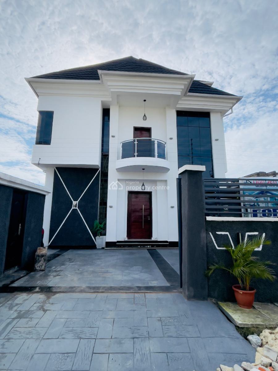 Luxury 5 Bedroom with 2 Large Living Room, Pool, Rooftop and Bq, Ajah, Lagos, Detached Duplex for Sale