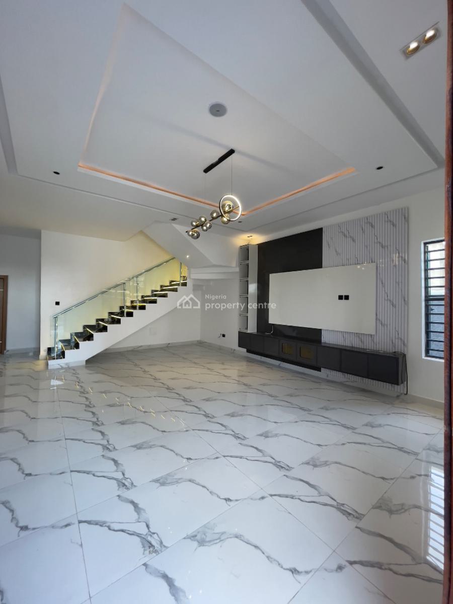 Luxury 5 Bedroom with 2 Large Living Room, Pool, Rooftop and Bq, Ajah, Lagos, Detached Duplex for Sale