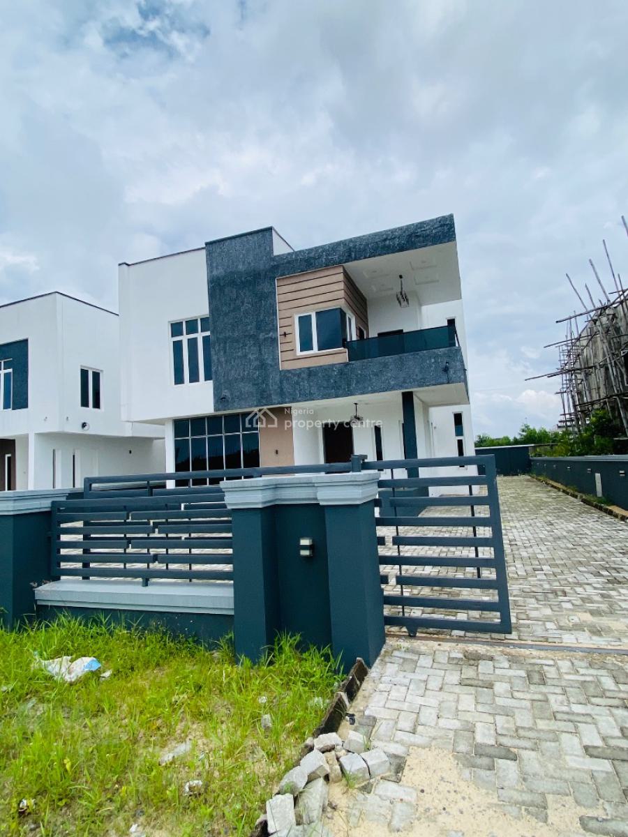 Spacious Newly Built 5 Bedroom Fully Detached Diplex, Royal Garden, Ajah, Lagos, Detached Duplex for Rent