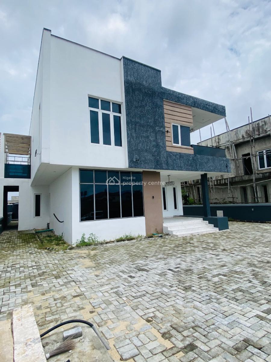 Spacious Newly Built 5 Bedroom Fully Detached Diplex, Royal Garden, Ajah, Lagos, Detached Duplex for Rent
