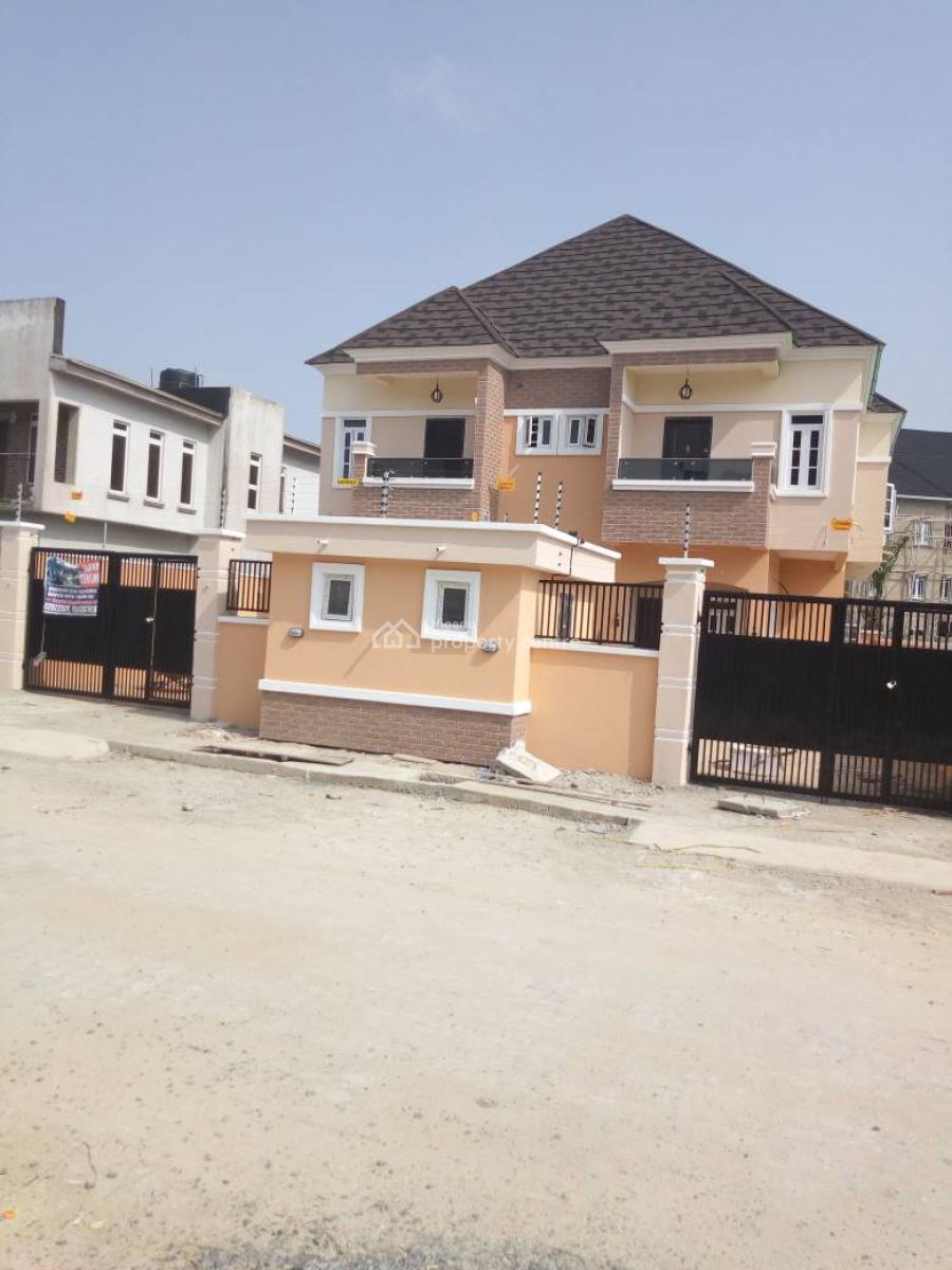 Well Built 4 Bedrooms Semi Detached Duplex with Bq, Ikota, Lekki, Lagos, Semi-detached Duplex for Sale