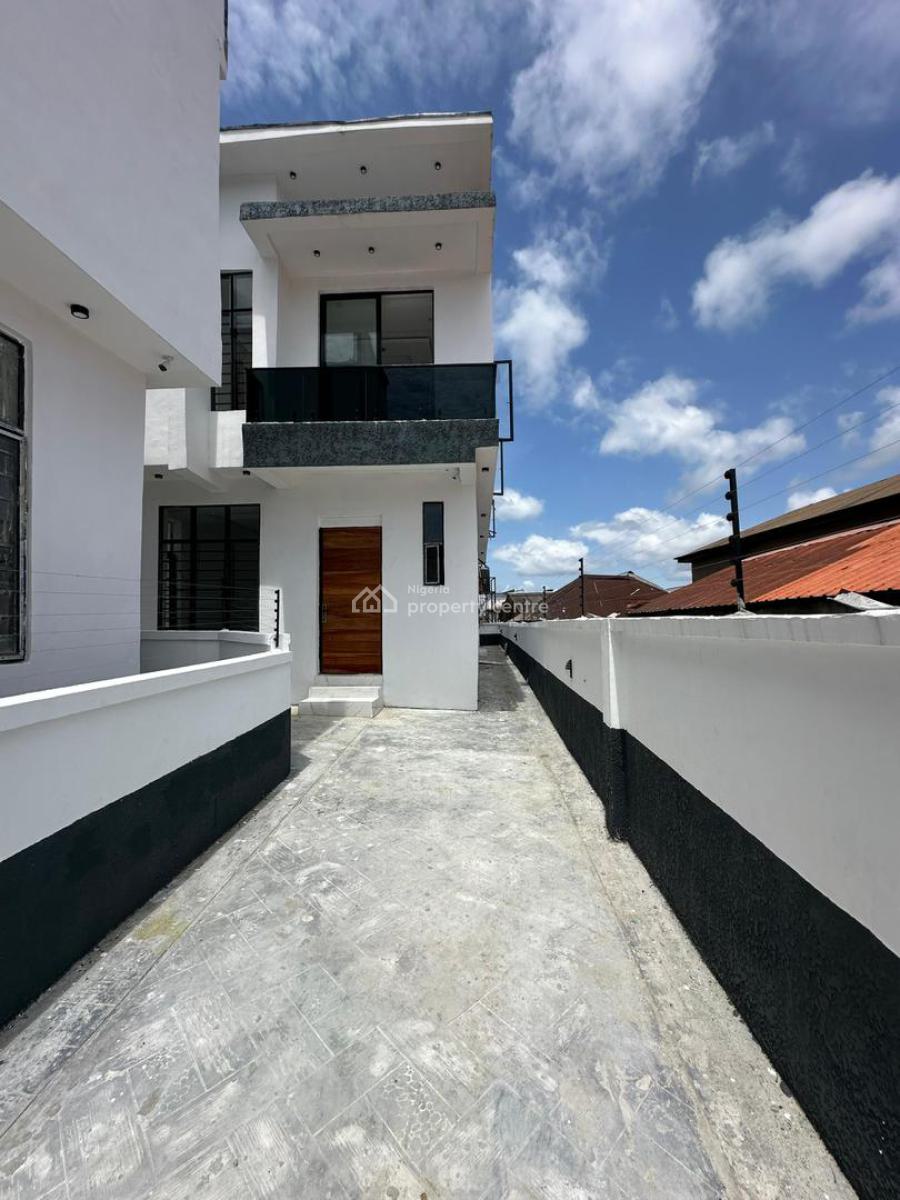 Elegant 4 Bedroom Fully Detached Duplex with Bq., Ajah Lekki Phase 2, Lekki Phase 2, Lekki, Lagos, Detached Duplex for Sale