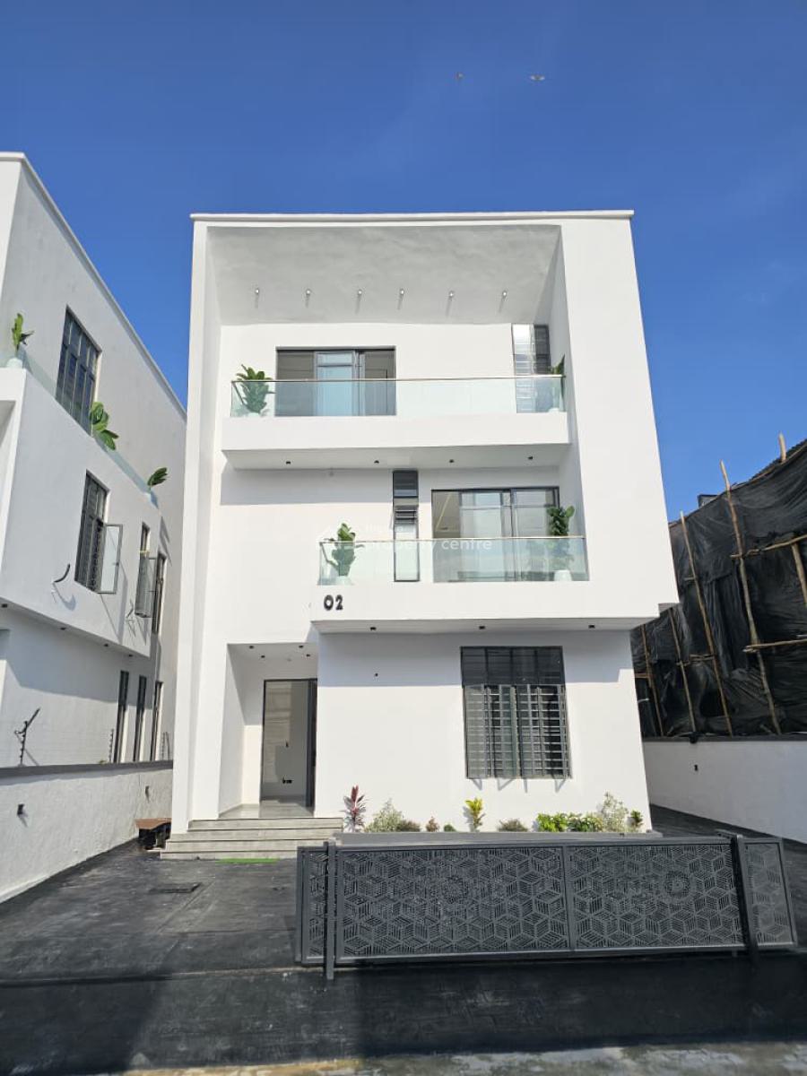 5 Bedrooms All Ensuite Duplex with 24 Hours Electricity and Swimming Pool, Chevron, Lekki, Lagos, Detached Duplex for Sale