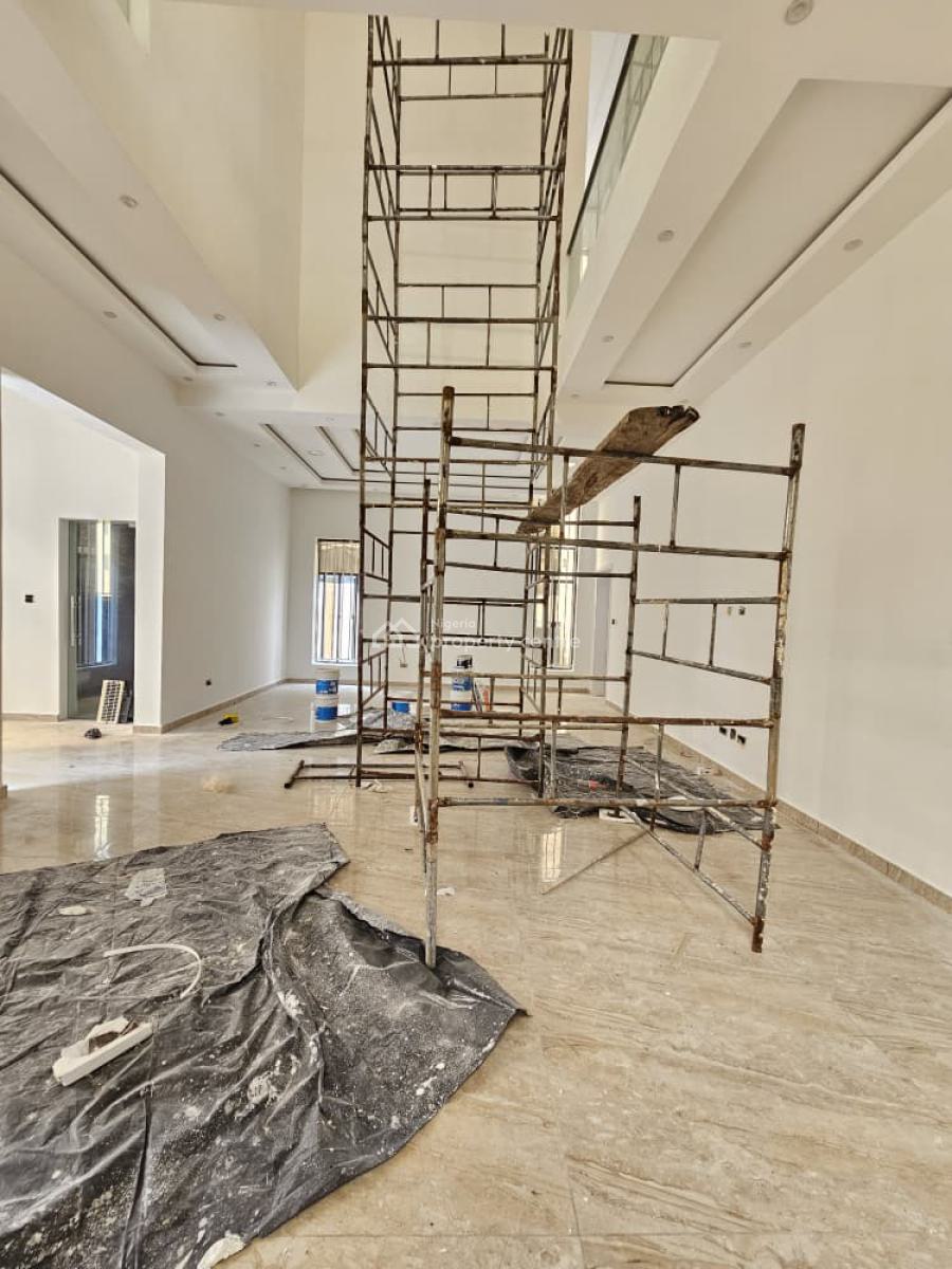 New 7 Bedrooms All Ensuite Duplex with Cinema, Pool and 24 Hours Power, Lekki Phase 1, Lekki, Lagos, Detached Duplex for Sale