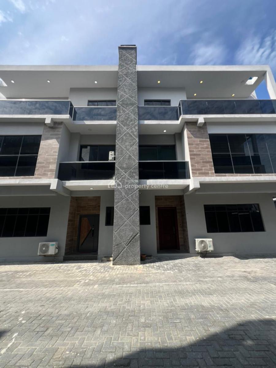 Spacious 5-bedroom Semi-detached Duplex, Gym, and Swimming Pool, Ikate, Lekki, Lagos, Semi-detached Duplex for Sale